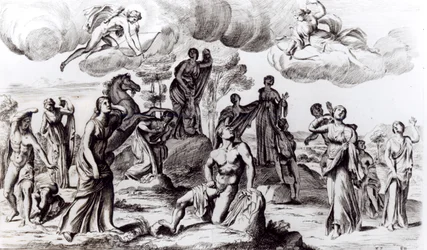 Niobe e i suoi figli, c.1653